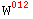 W^012