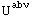 U_&nbsp;&nbsp;&nbsp;^abv