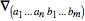 ∇_((a_1...a_nb_1...b_m)) ∇_((a_1...a_nb_1...b_m))